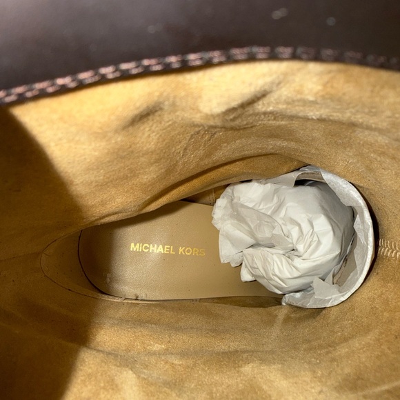 Michael Kors Jayla Suede Heeled Booties – Chocolate - Picture 10 of 14